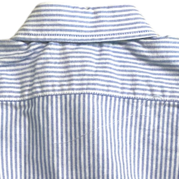 Girls Ralph Lauren Short Sleeve Oxford Shirt - Picture 8 of 12